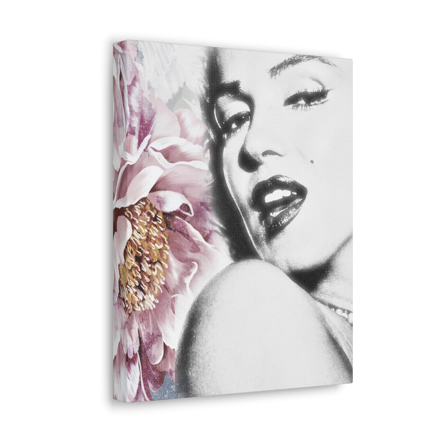 Canvas Wall Art, Gallery Wrapped Pop Art, Celebrity Wall Art – Marilyn Monroe - Bloom