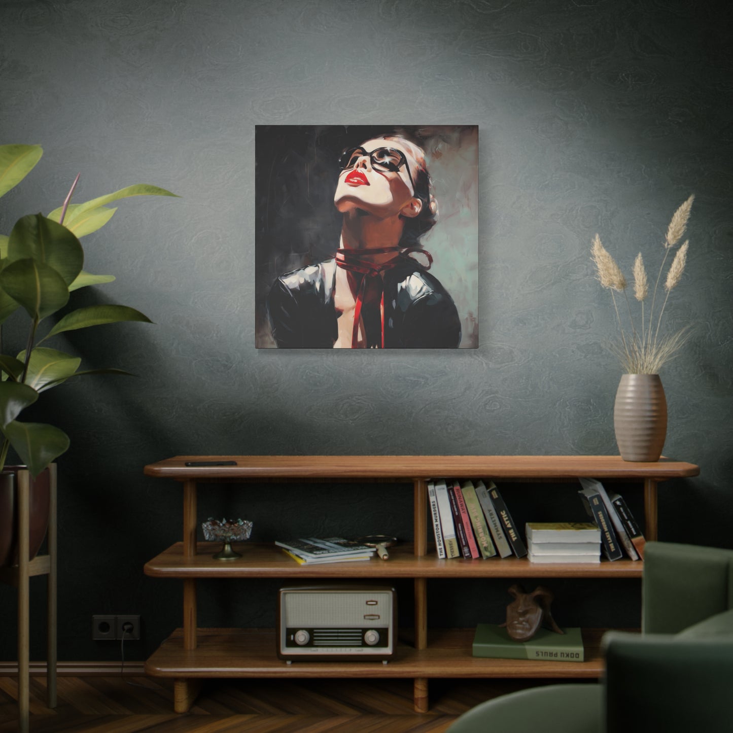 Gallery Wrapped Canvas, Ropes and Reverence Art Canvas, Erotic Shibari Art Canvas – Scarlett