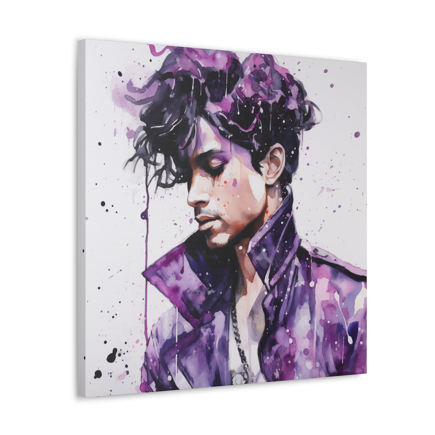 Gallery Wrapped Canvas, Celebrity Inspired, Pop Art Canvas – Prince Rogers Also