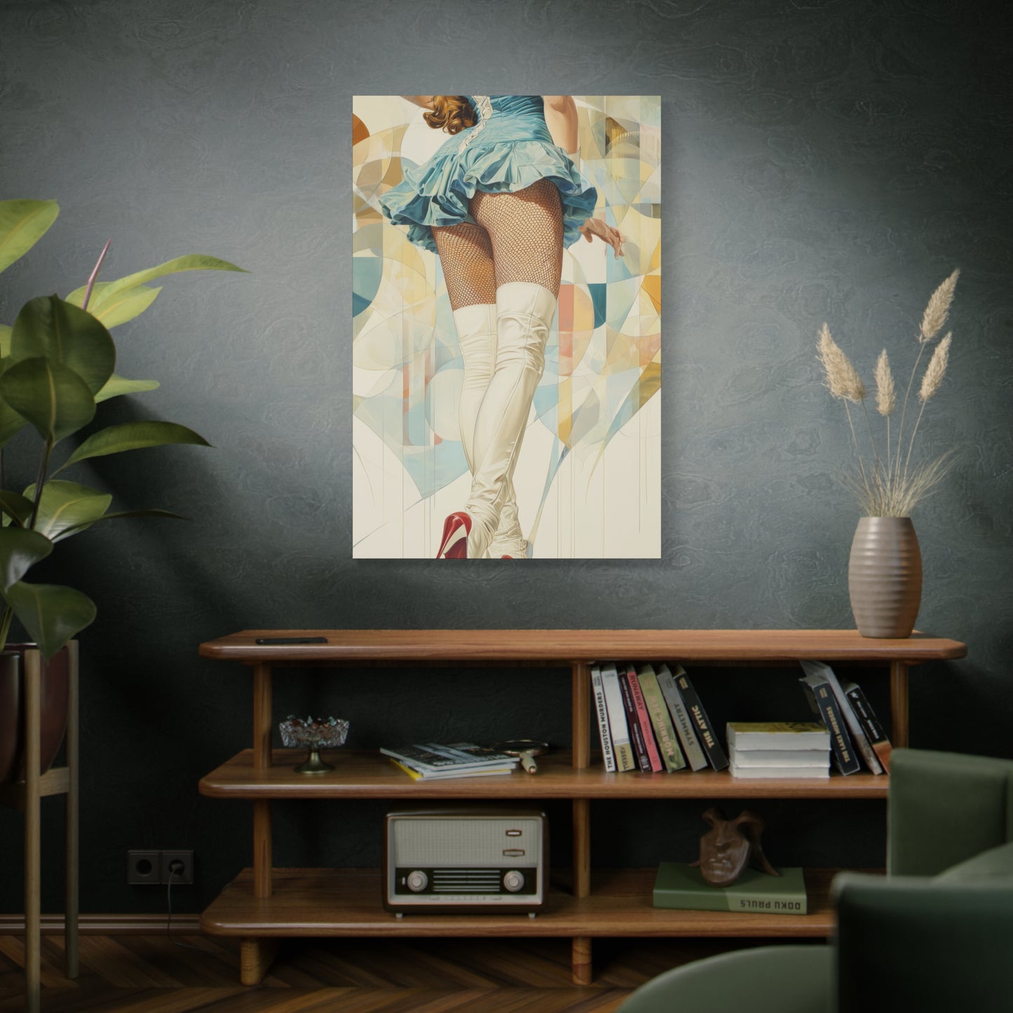 Gallery Wrapped Canvas, Tongue and Cheek Art Canvas, Naughty Girl Art Canvas –  Sandy