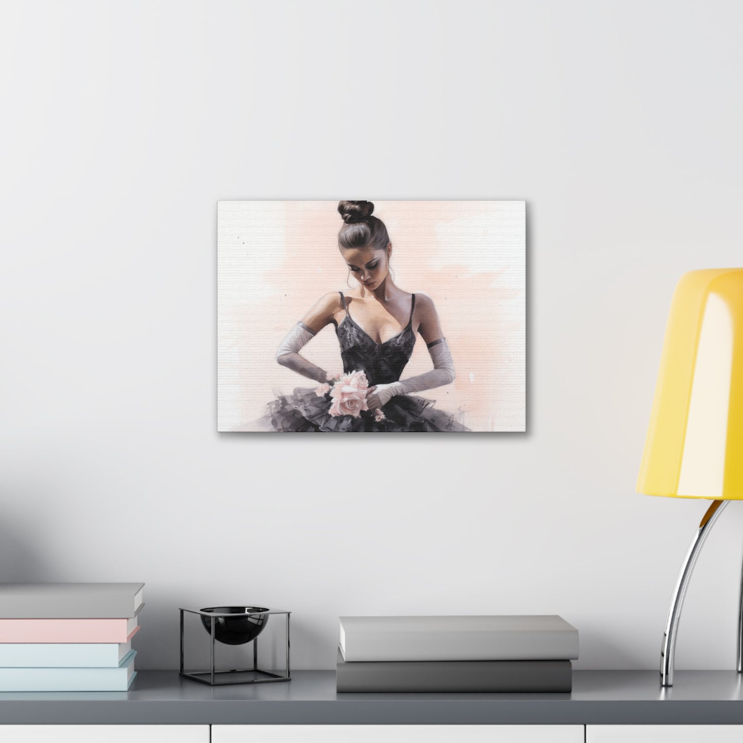 Gallery Wrapped Canvas, Ballerina Beauty, Ballet Art Canvas – Sonja