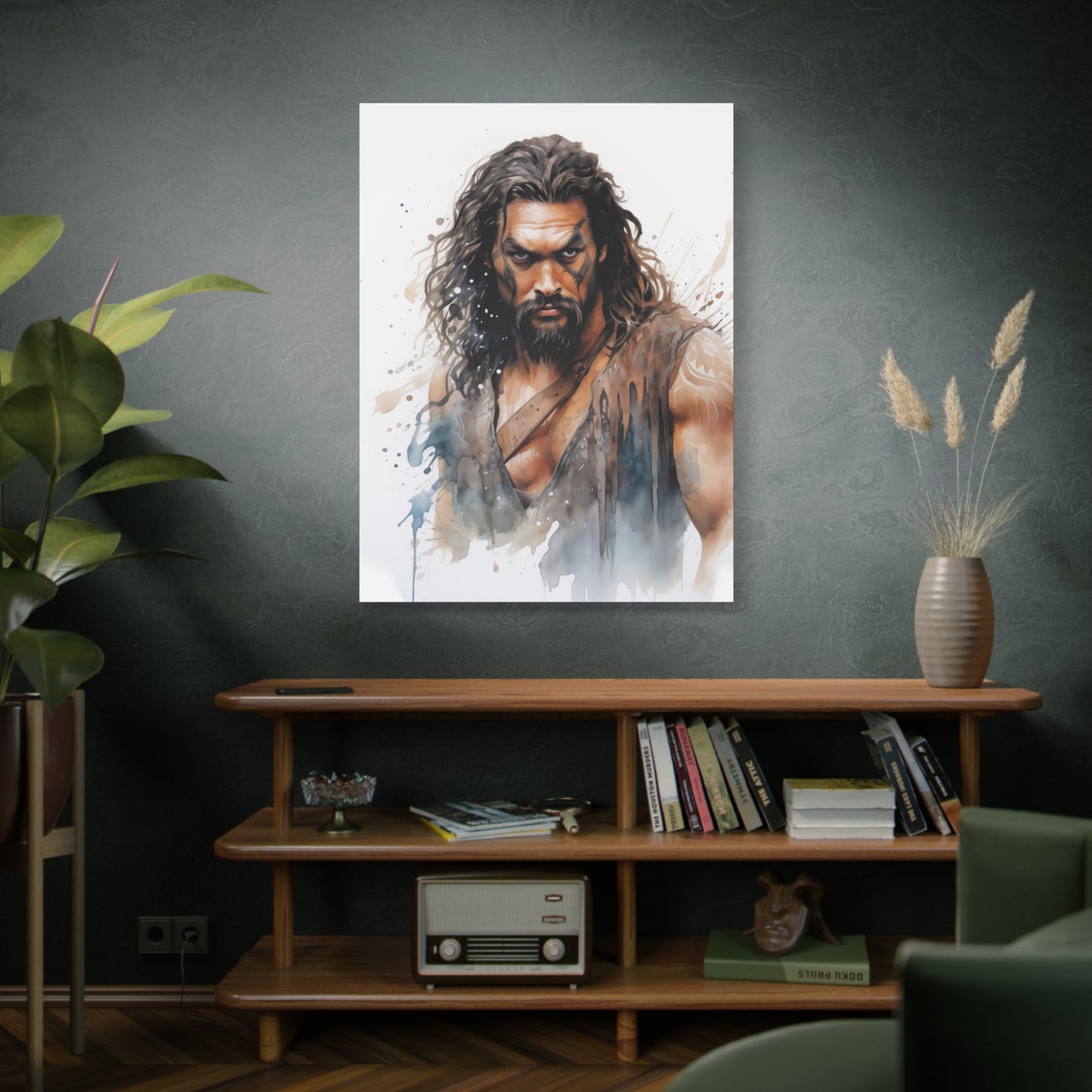Gallery Wrapped Canvas, Celebrity Inspired, Pop Art Canvas – Jason Also