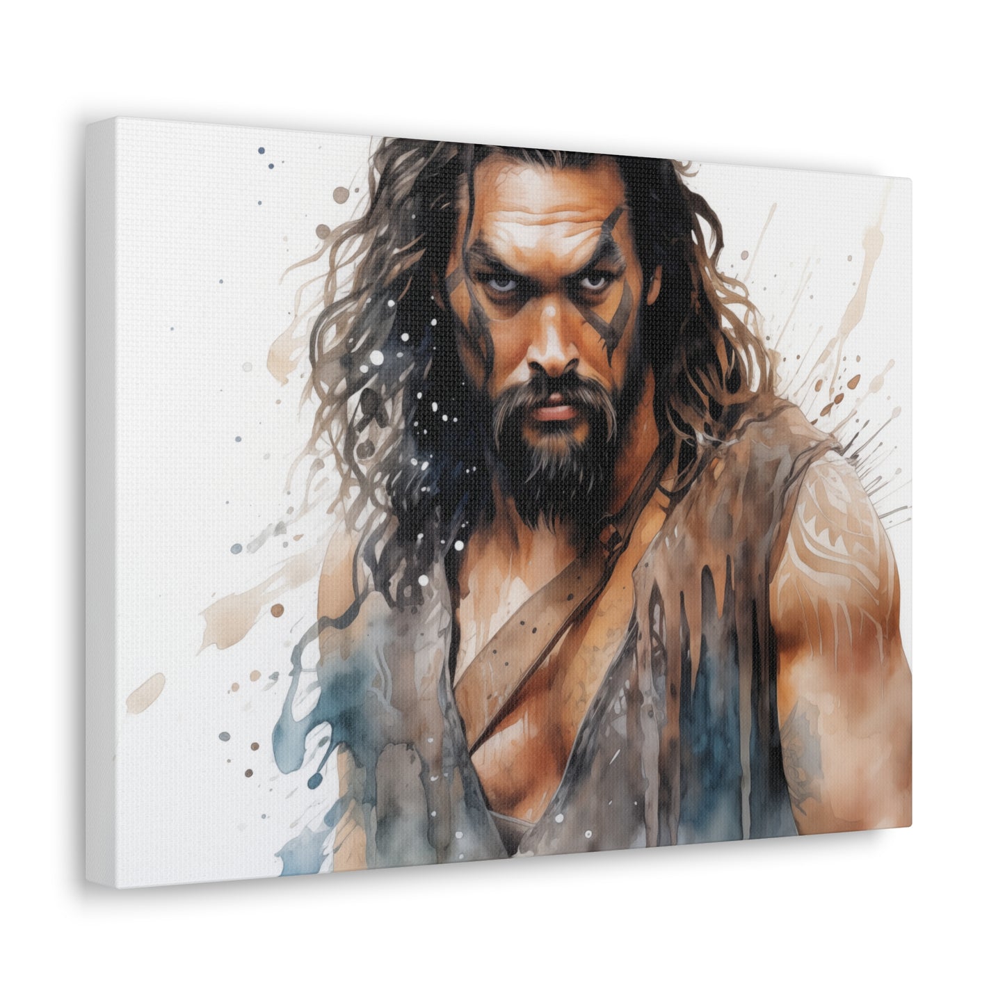 Gallery Wrapped Canvas, Celebrity Inspired, Pop Art Canvas – Jason Also