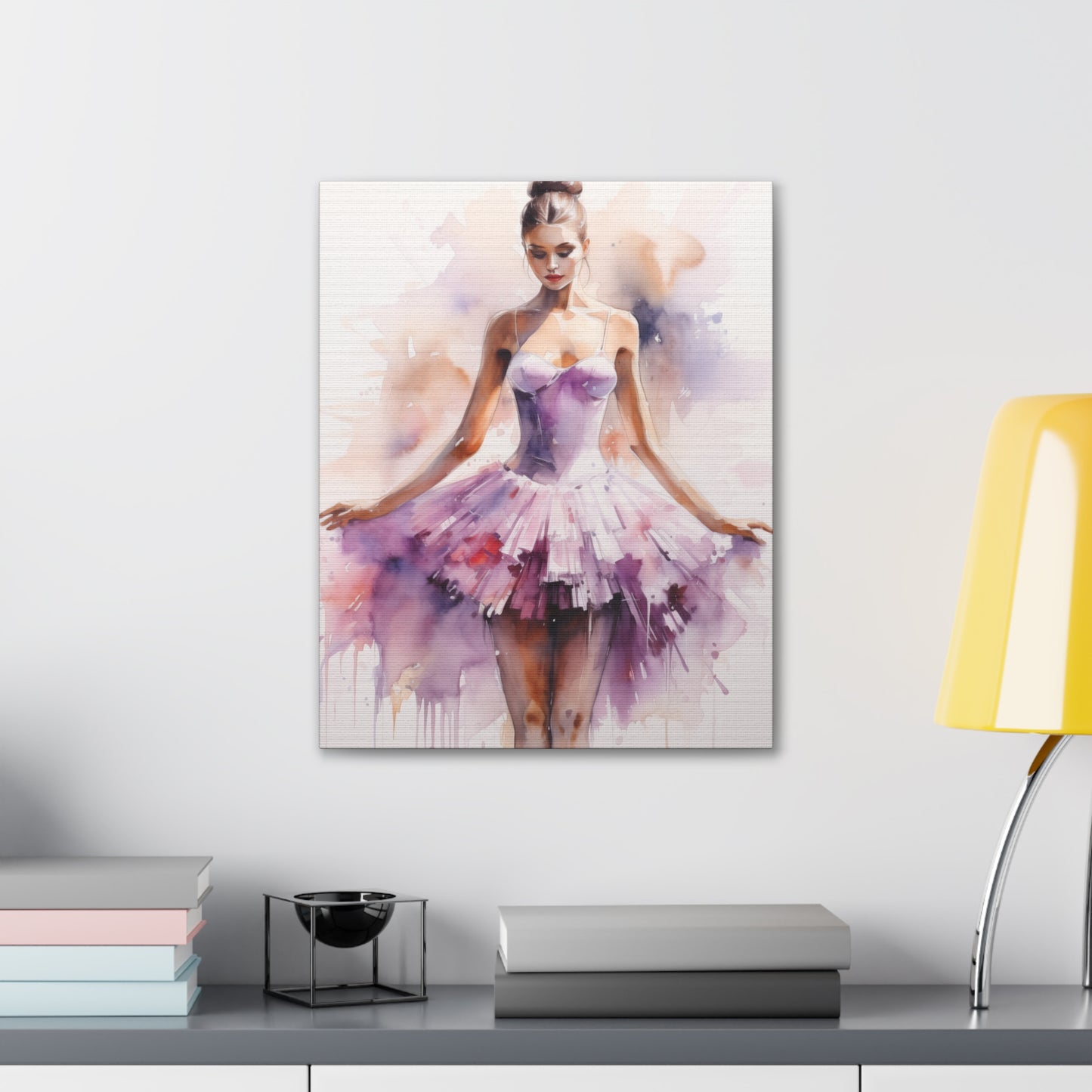 Gallery Wrapped Canvas, Ballerina Beauty, Ballet Art Canvas – Joanna