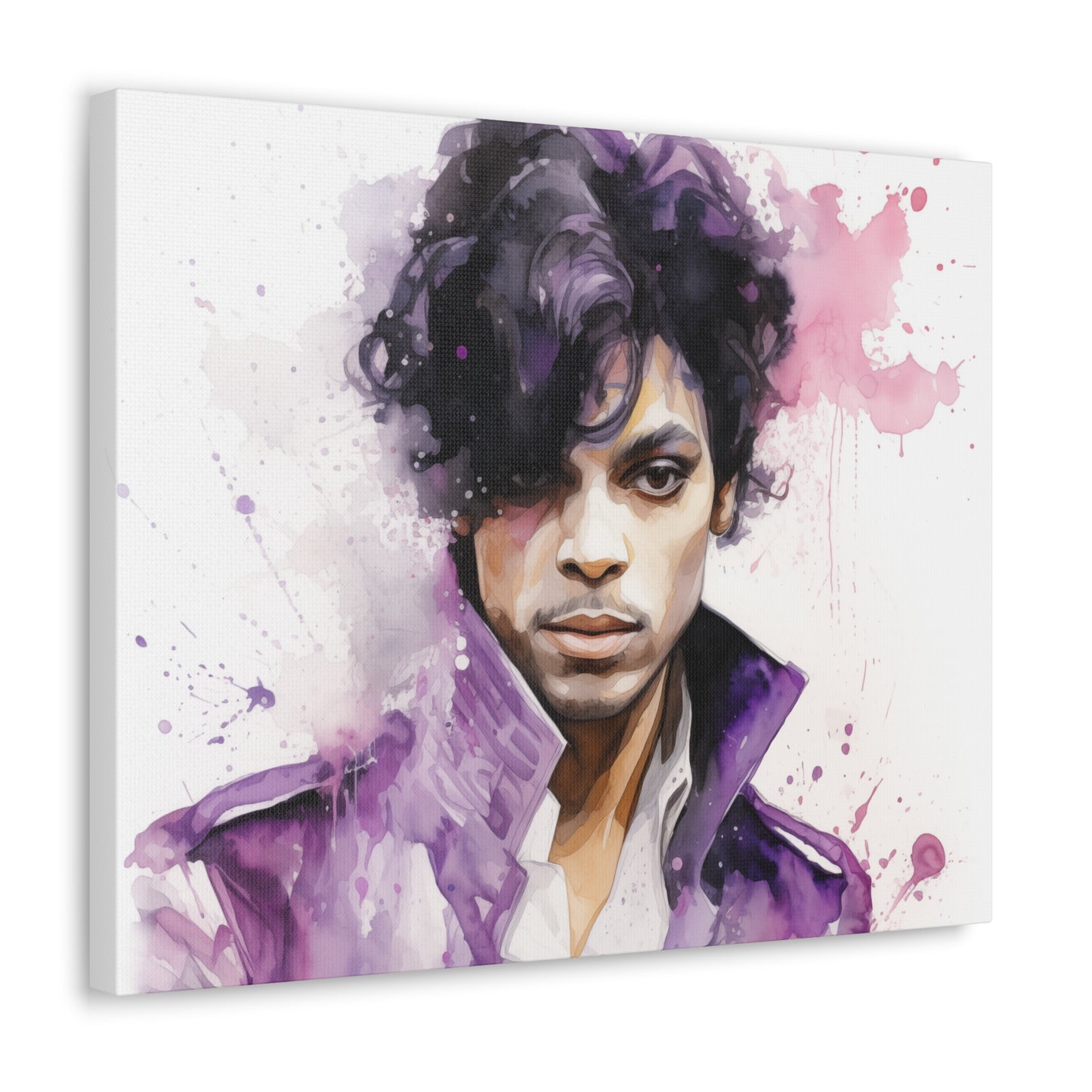 Gallery Wrapped Canvas, Celebrity Inspired, Pop Art Canvas – Prince Rogers