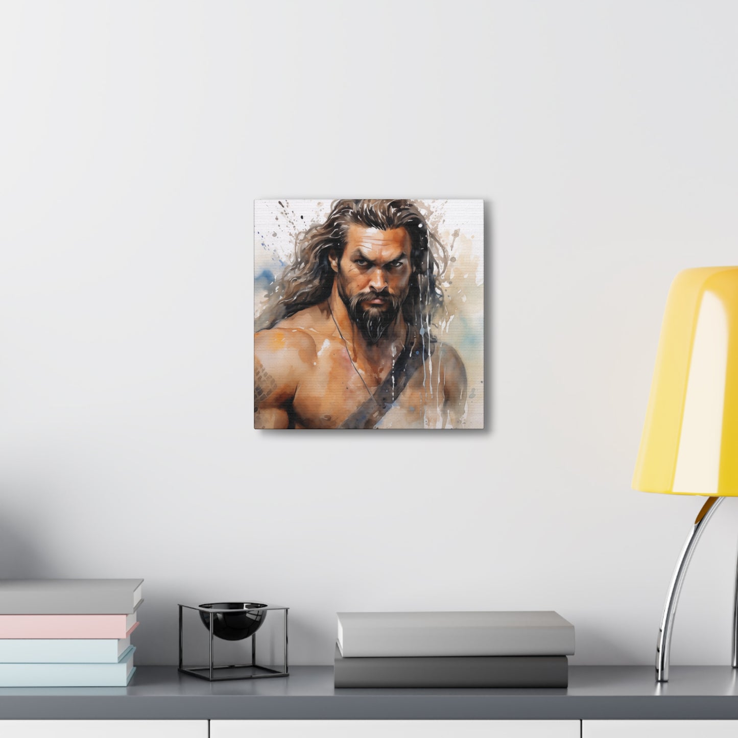 Gallery Wrapped Canvas, Celebrity Inspired, Pop Art Canvas – Jason