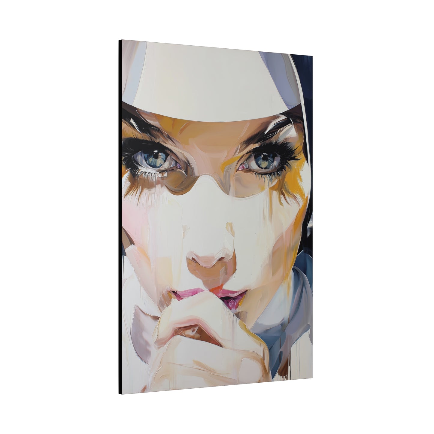 Gallery Wrapped Canvas, Habits and Heresy Art Canvas, Naughty Nuns Art Canvas – Sister Amara