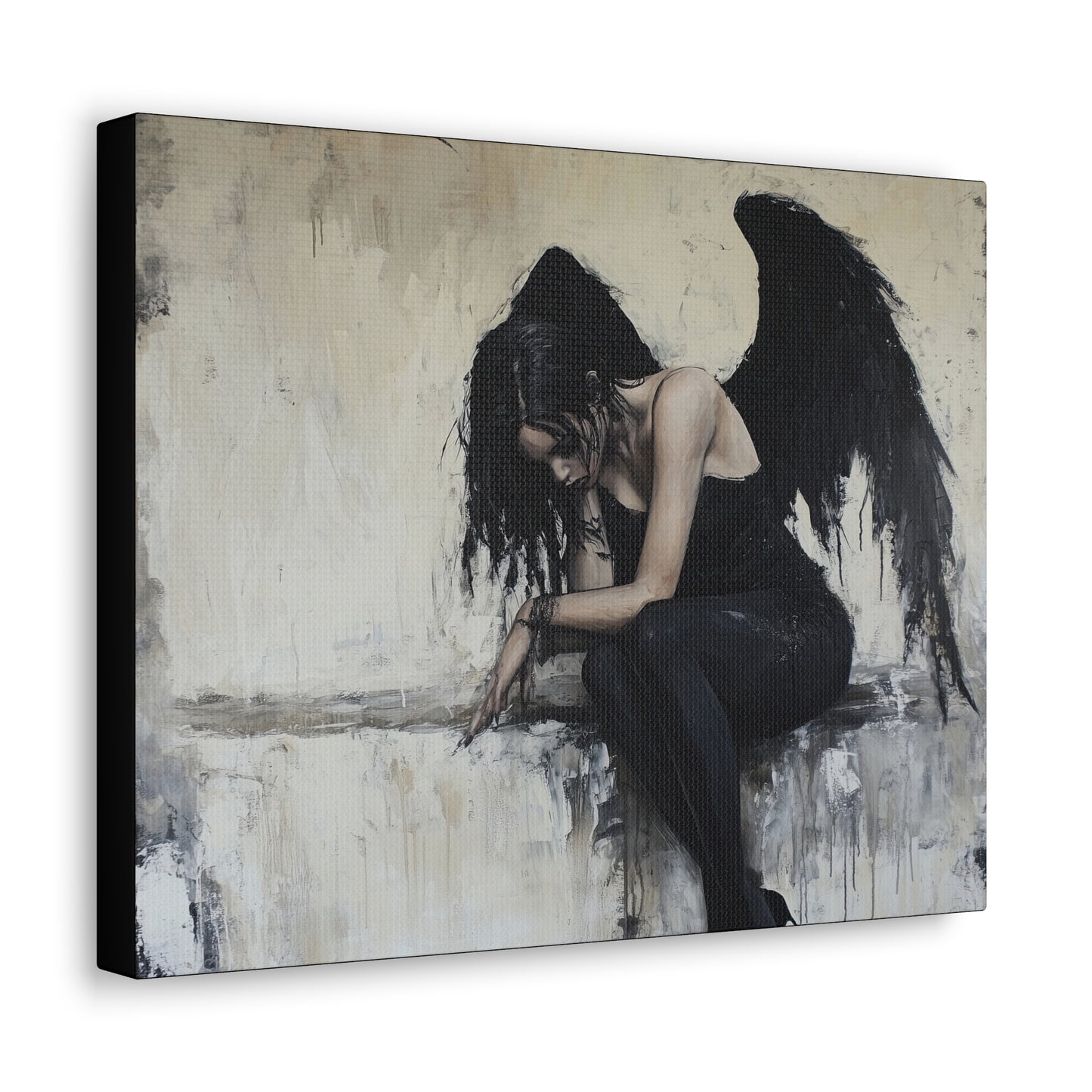 Gallery Wrapped Canvas, Sinners and Saints Art Canvas, Erotic Pinup Art Canvas – Helena