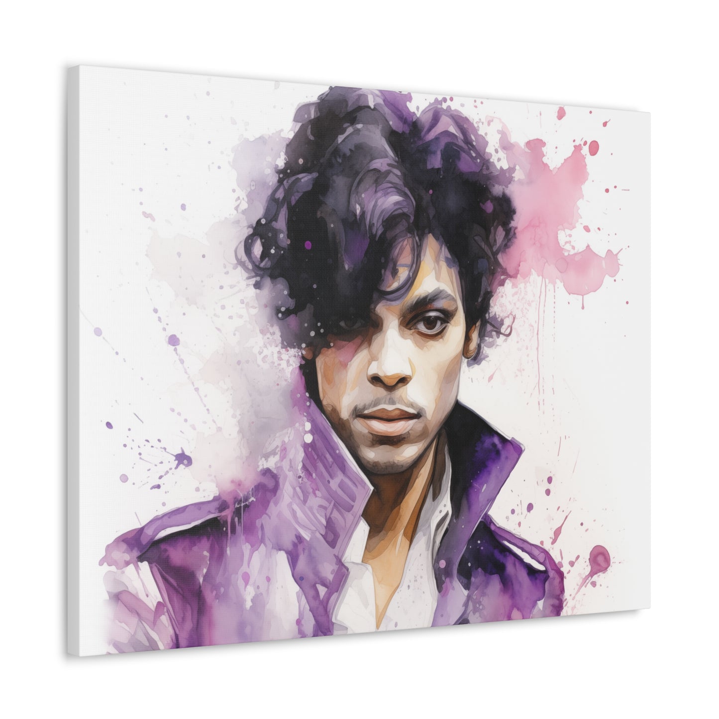 Gallery Wrapped Canvas, Celebrity Inspired, Pop Art Canvas – Prince Rogers