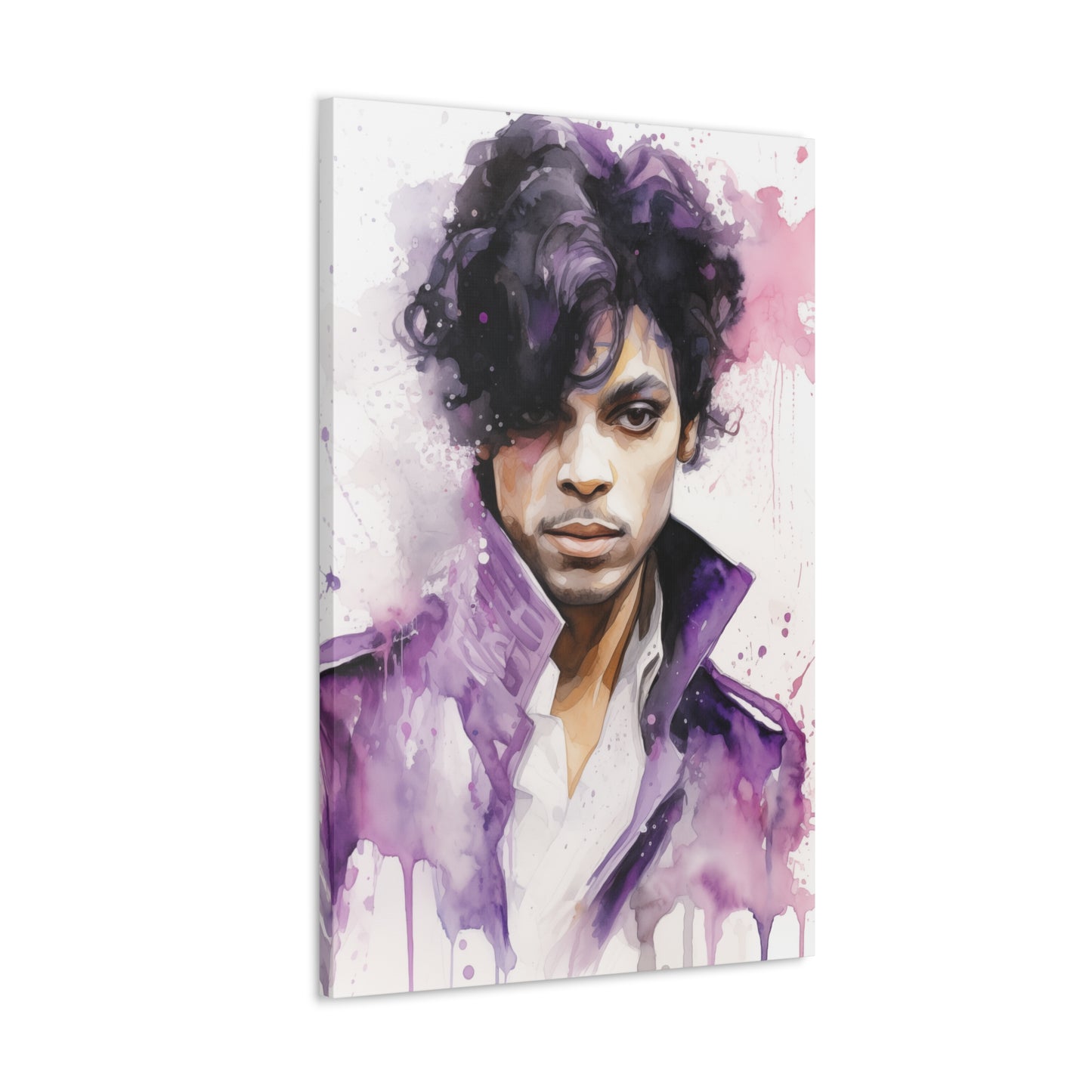 Gallery Wrapped Canvas, Celebrity Inspired, Pop Art Canvas – Prince Rogers
