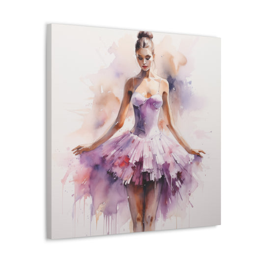 Gallery Wrapped Canvas, Ballerina Beauty, Ballet Art Canvas – Joanna