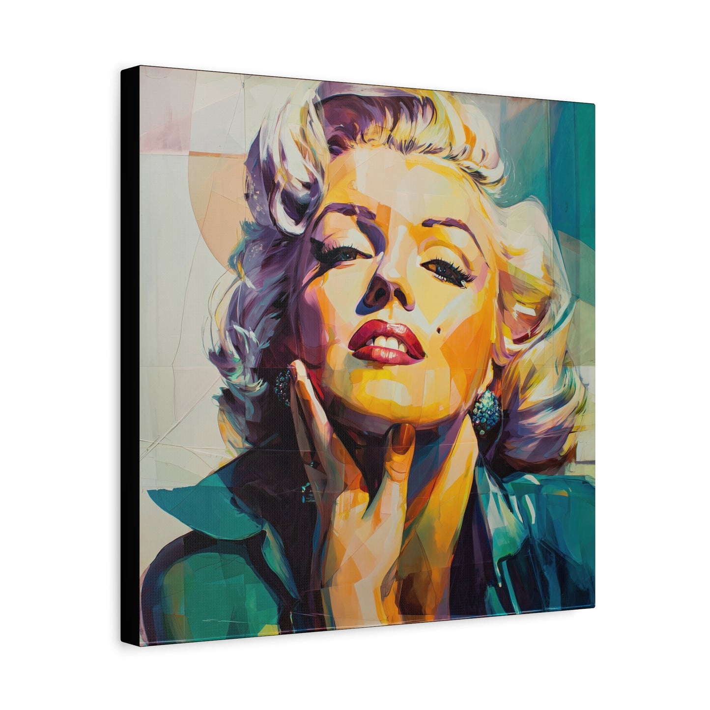 Gallery Wrapped Canvas, The Diva Project Art Canvas, Pinup Art Canvas – Marilyn Monroe - TWO