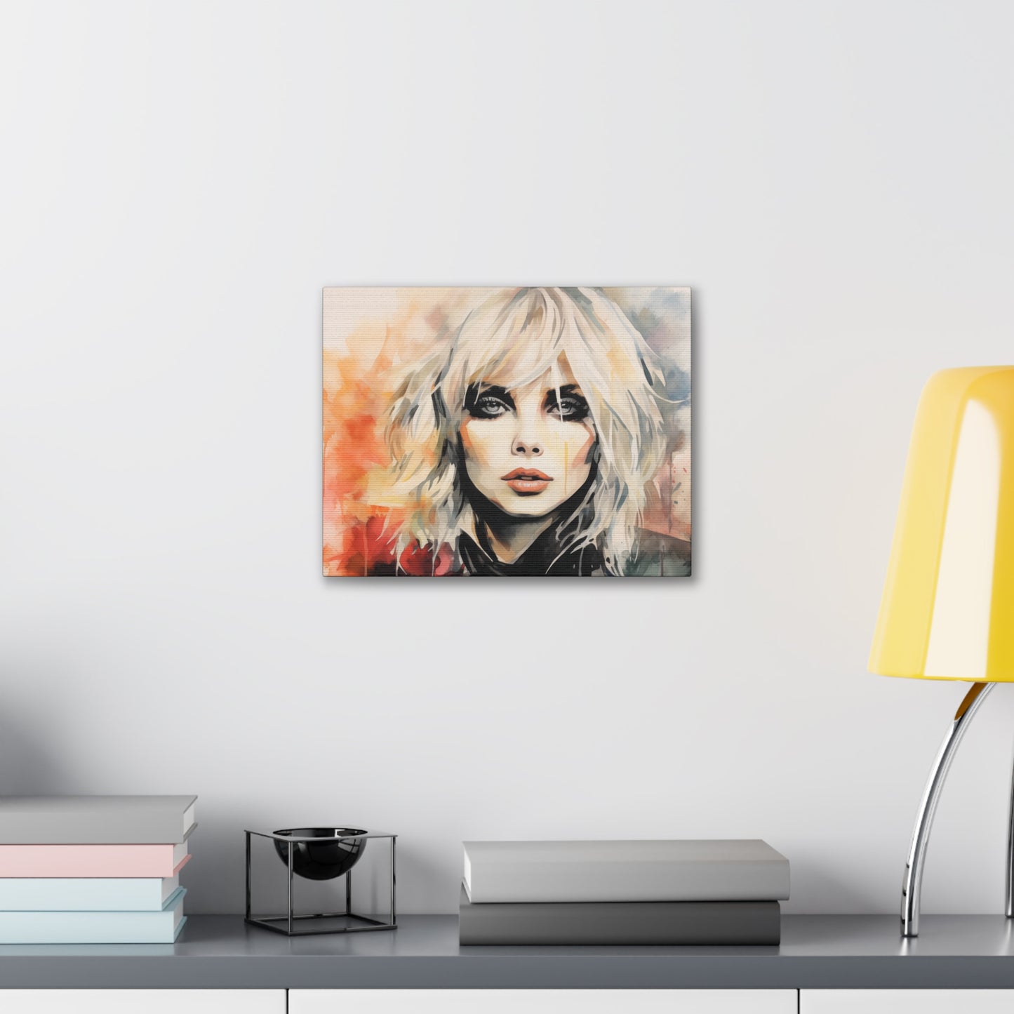 Gallery Wrapped Canvas, Celebrity Inspired, Pop Art Canvas – Debbie