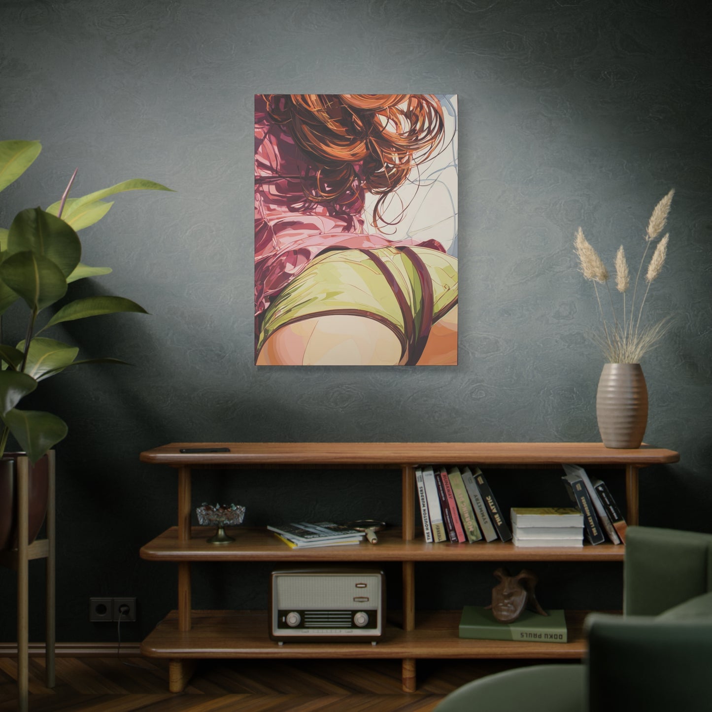Gallery Wrapped Canvas, Tongue and Cheek Art Canvas, Naughty Girl Art Canvas –  Persephone