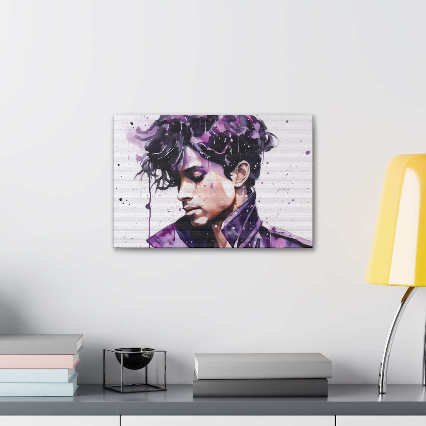 Gallery Wrapped Canvas, Celebrity Inspired, Pop Art Canvas – Prince Rogers Also