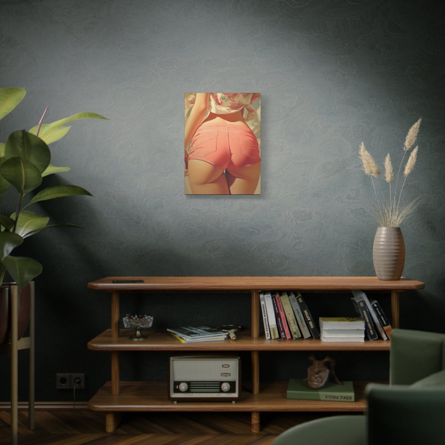 Gallery Wrapped Canvas, Tongue and Cheek Art Canvas, Naughty Girl Art Canvas –  Tammy