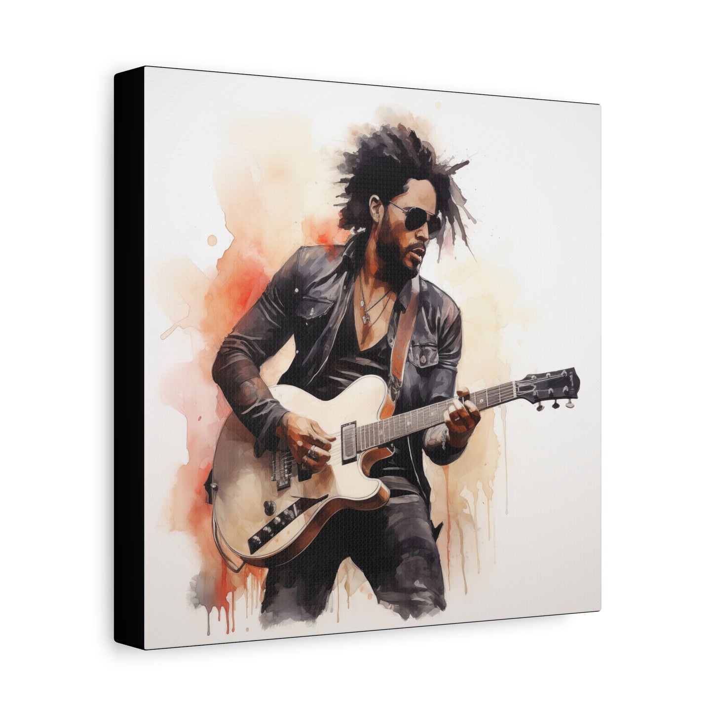 Gallery Wrapped Canvas, Celebrity Inspired, Pop Art Canvas – Lenny