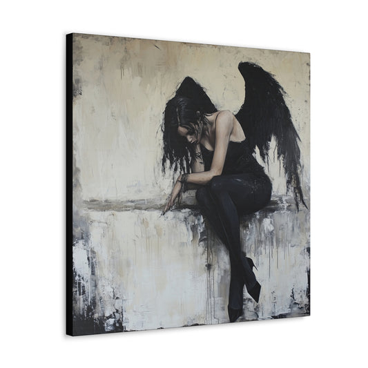 Gallery Wrapped Canvas, Sinners and Saints Art Canvas, Erotic Pinup Art Canvas – Helena