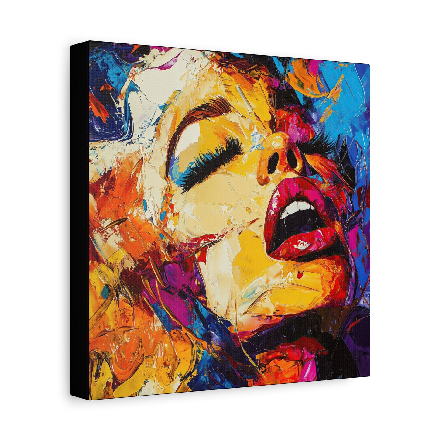 Gallery Wrapped Canvas, Guilt and Grit Adult Art Canvas, Erotic Pinup Art Canvas – Ivy