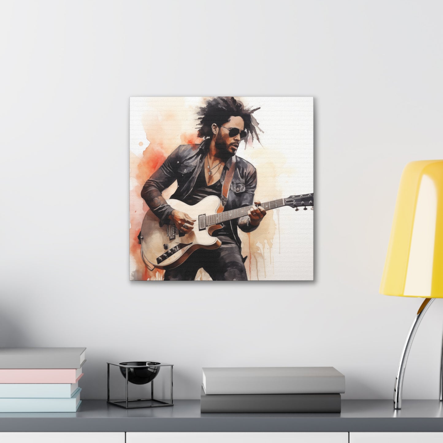 Gallery Wrapped Canvas, Celebrity Inspired, Pop Art Canvas – Lenny Also