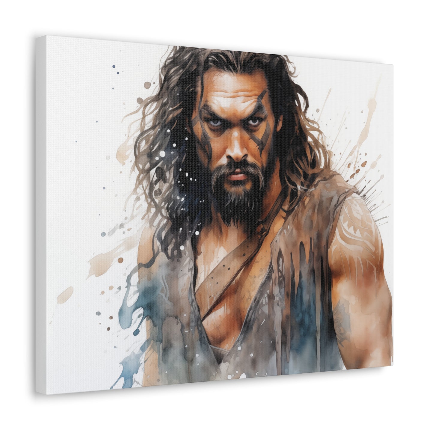 Gallery Wrapped Canvas, Celebrity Inspired, Pop Art Canvas – Jason Also