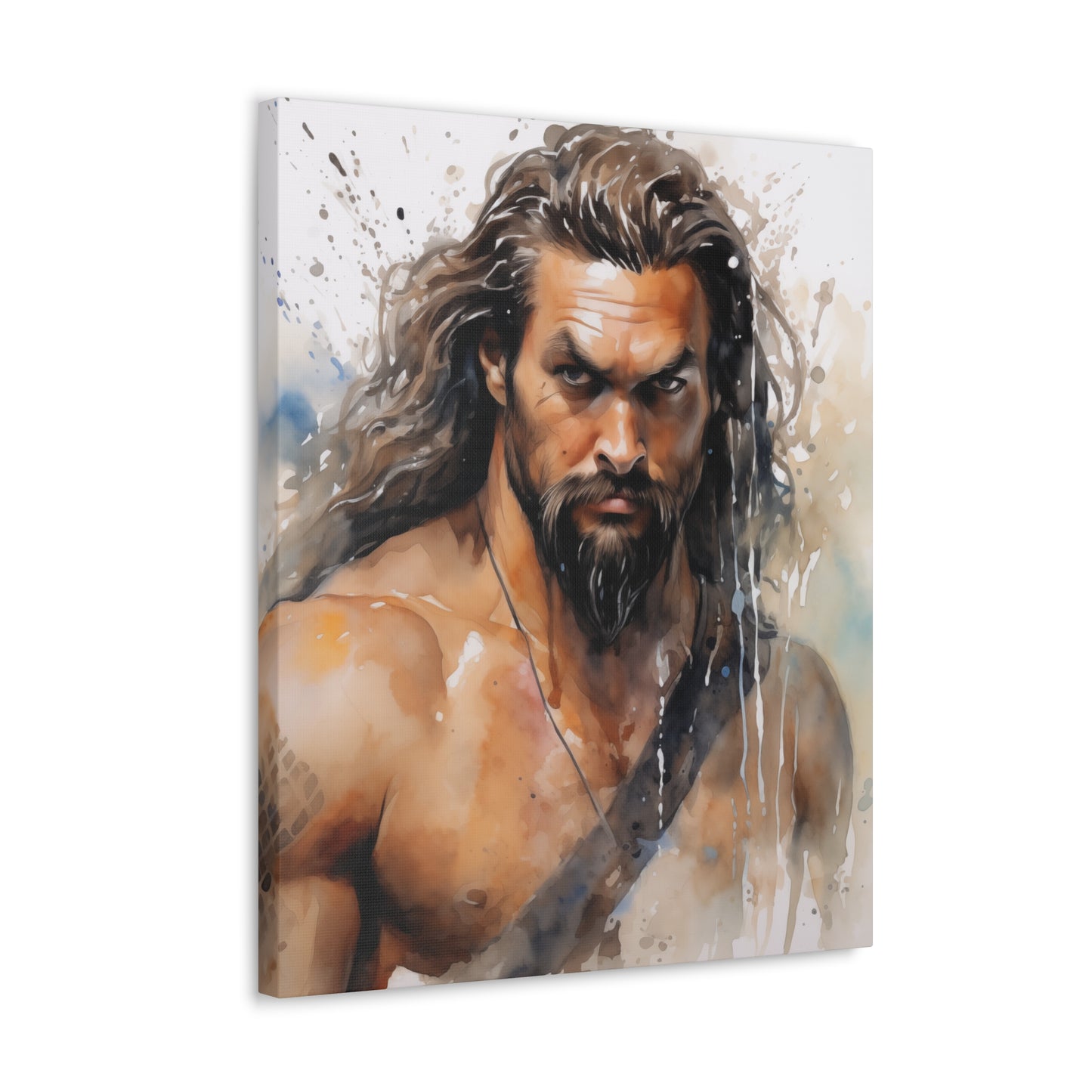 Gallery Wrapped Canvas, Celebrity Inspired, Pop Art Canvas – Jason