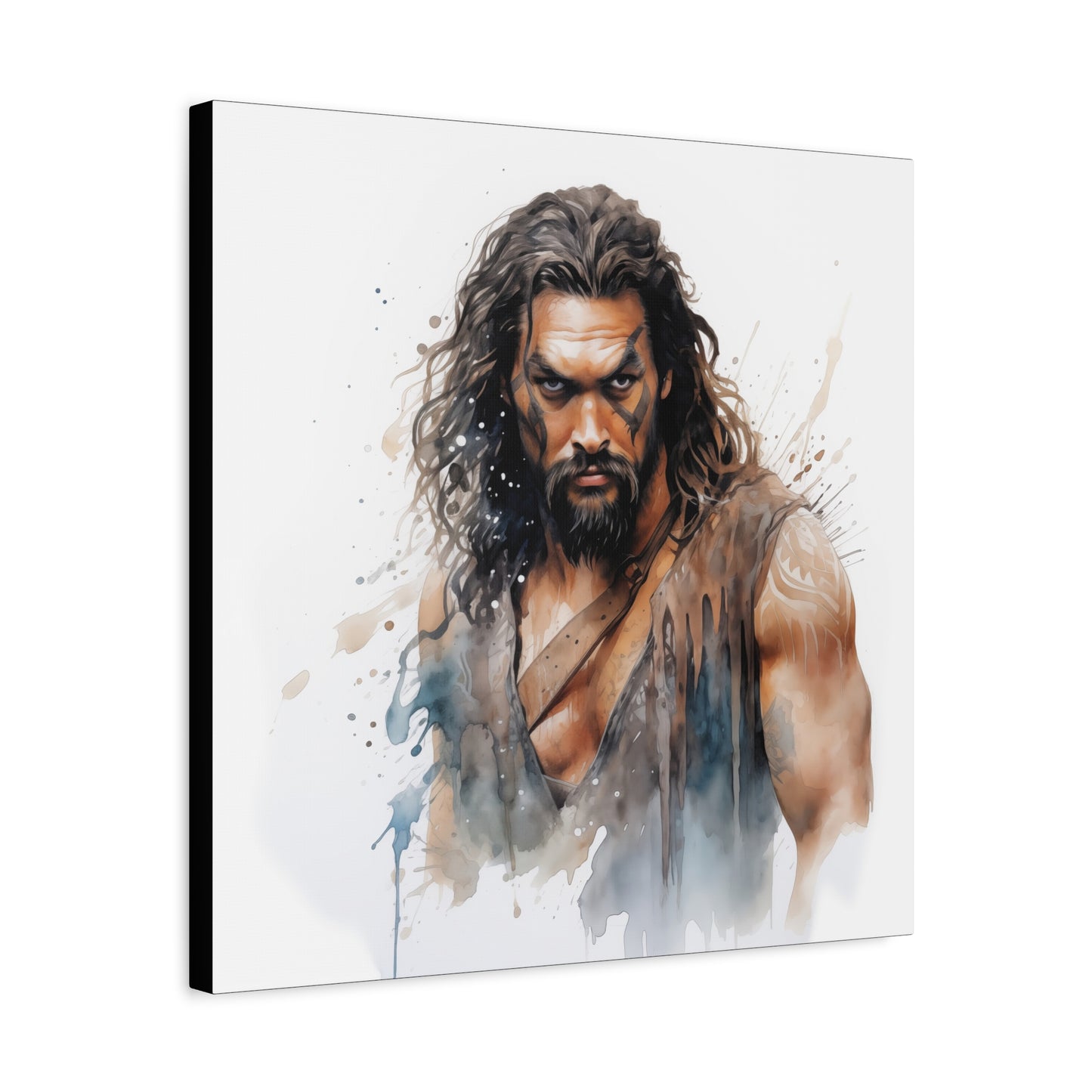 Gallery Wrapped Canvas, Celebrity Inspired, Pop Art Canvas – Jason Also