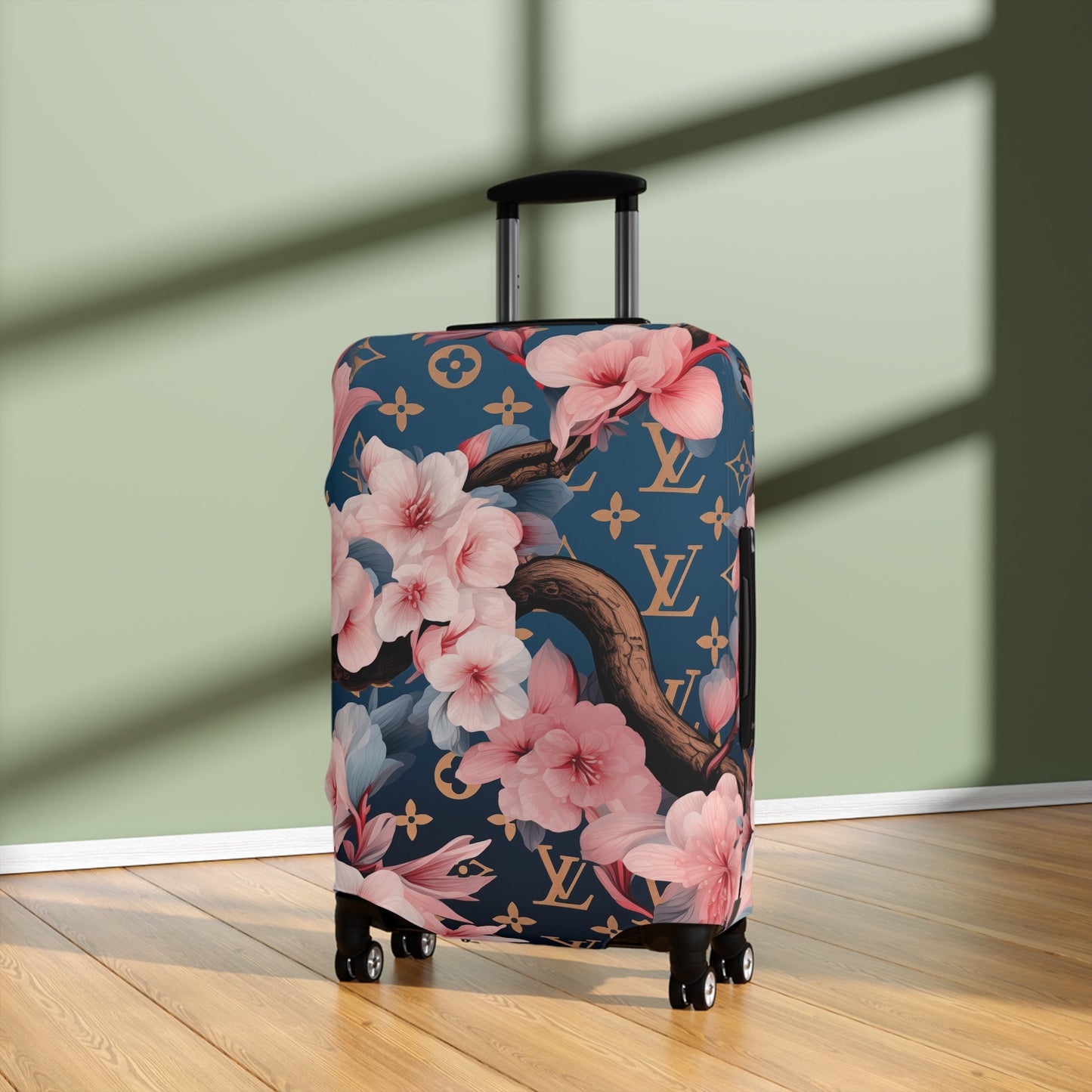 Designer Inspired Luggage Cover - LV Sakura