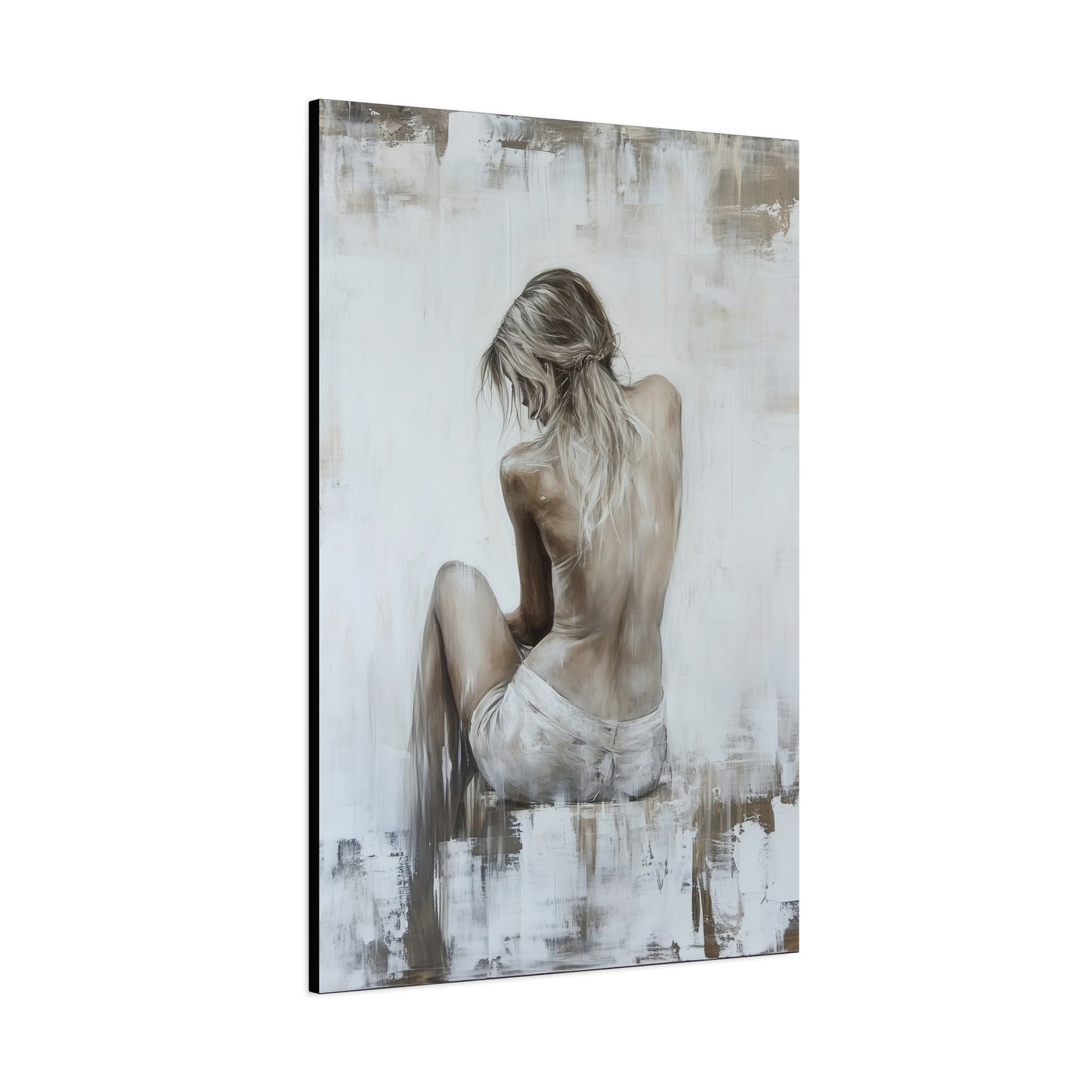 Gallery Wrapped Canvas, Sinners and Saints Art Canvas, Erotic Pinup Art Canvas – Katherine