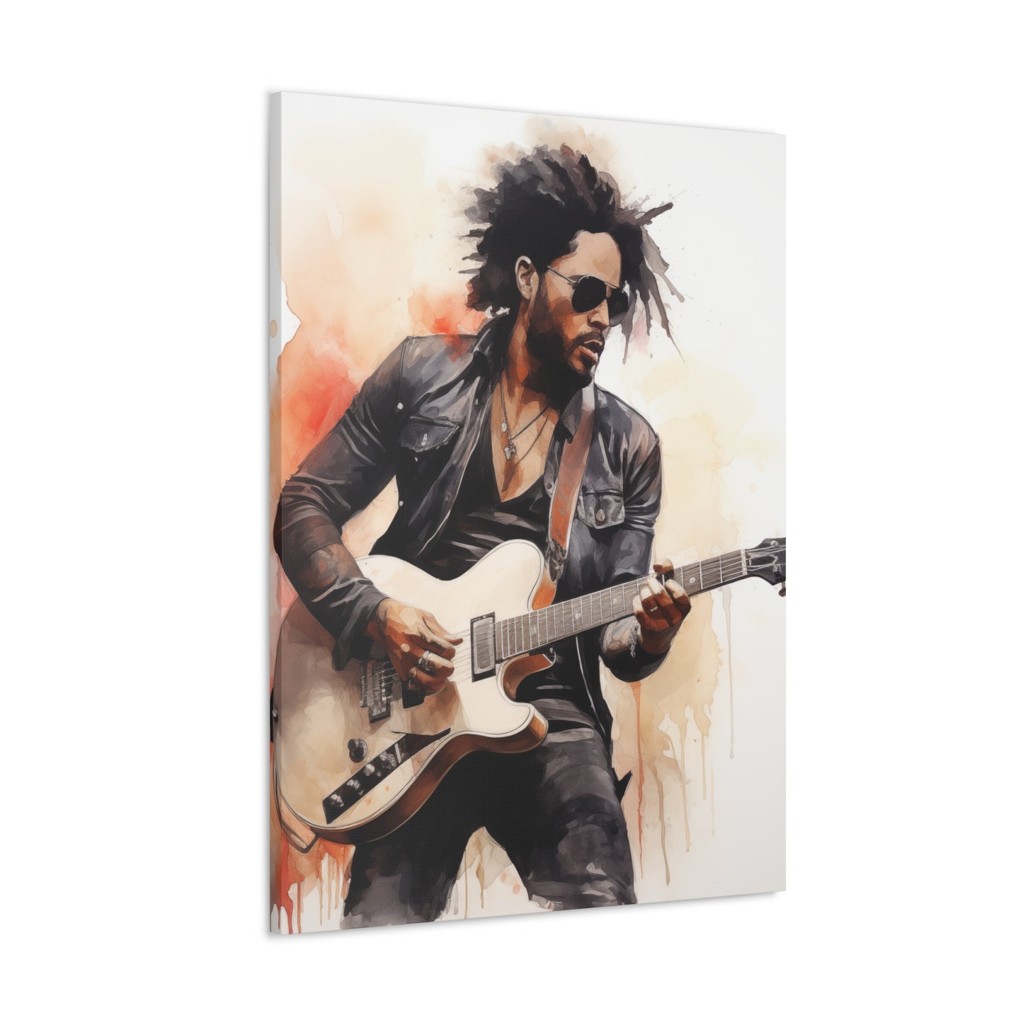 Gallery Wrapped Canvas, Celebrity Inspired, Pop Art Canvas – Lenny Also