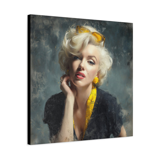 Gallery Wrapped Canvas, The Diva Project Art Canvas, Pinup Art Canvas – Marilyn Monroe - EIGHT