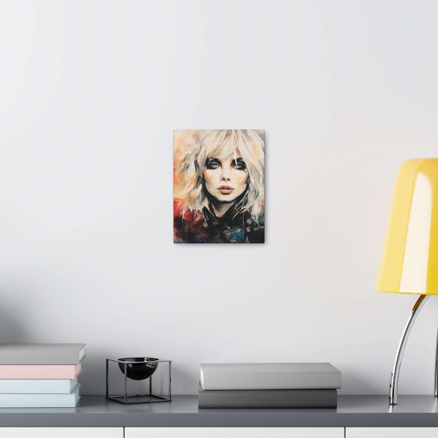 Gallery Wrapped Canvas, Celebrity Inspired, Pop Art Canvas – Debbie
