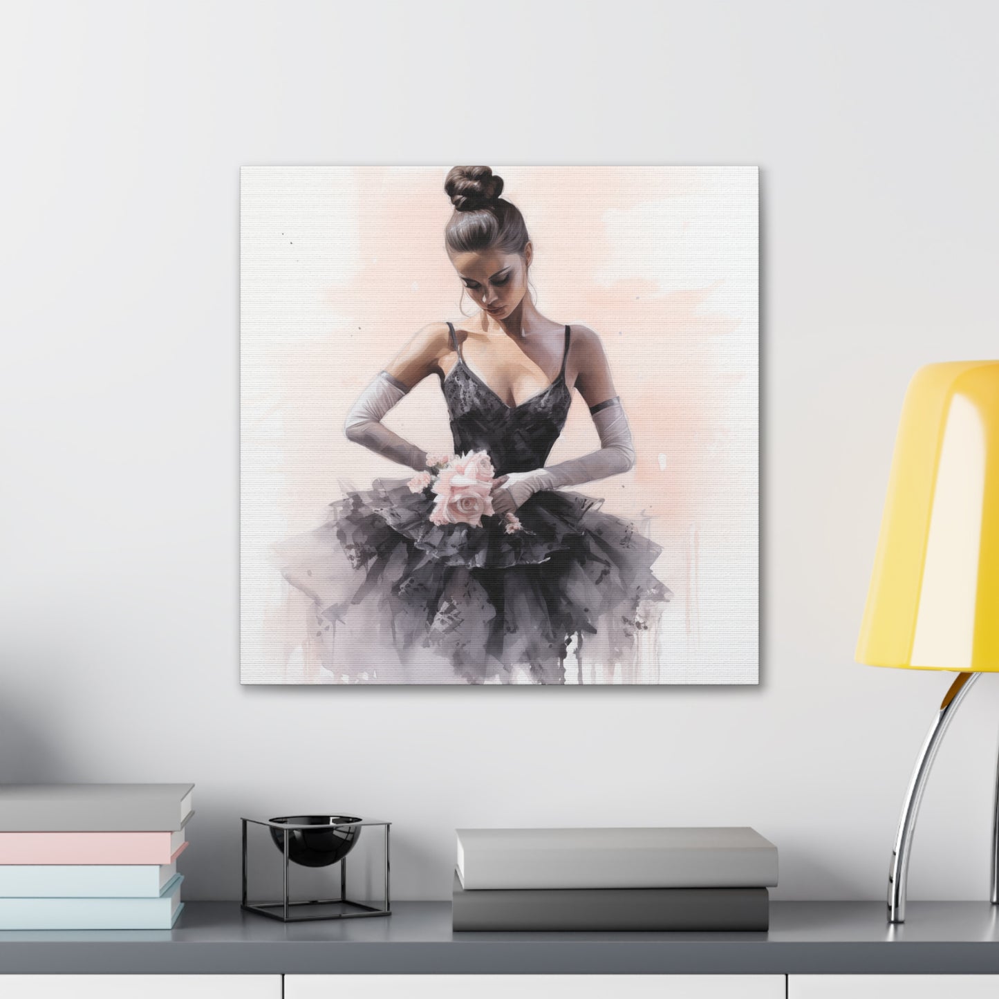 Gallery Wrapped Canvas, Ballerina Beauty, Ballet Art Canvas – Sonja