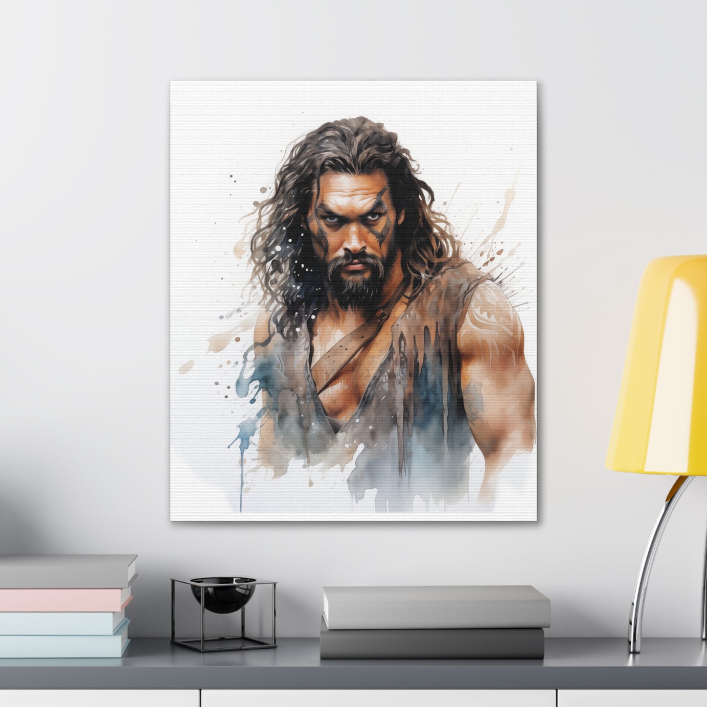 Gallery Wrapped Canvas, Celebrity Inspired, Pop Art Canvas – Jason Also