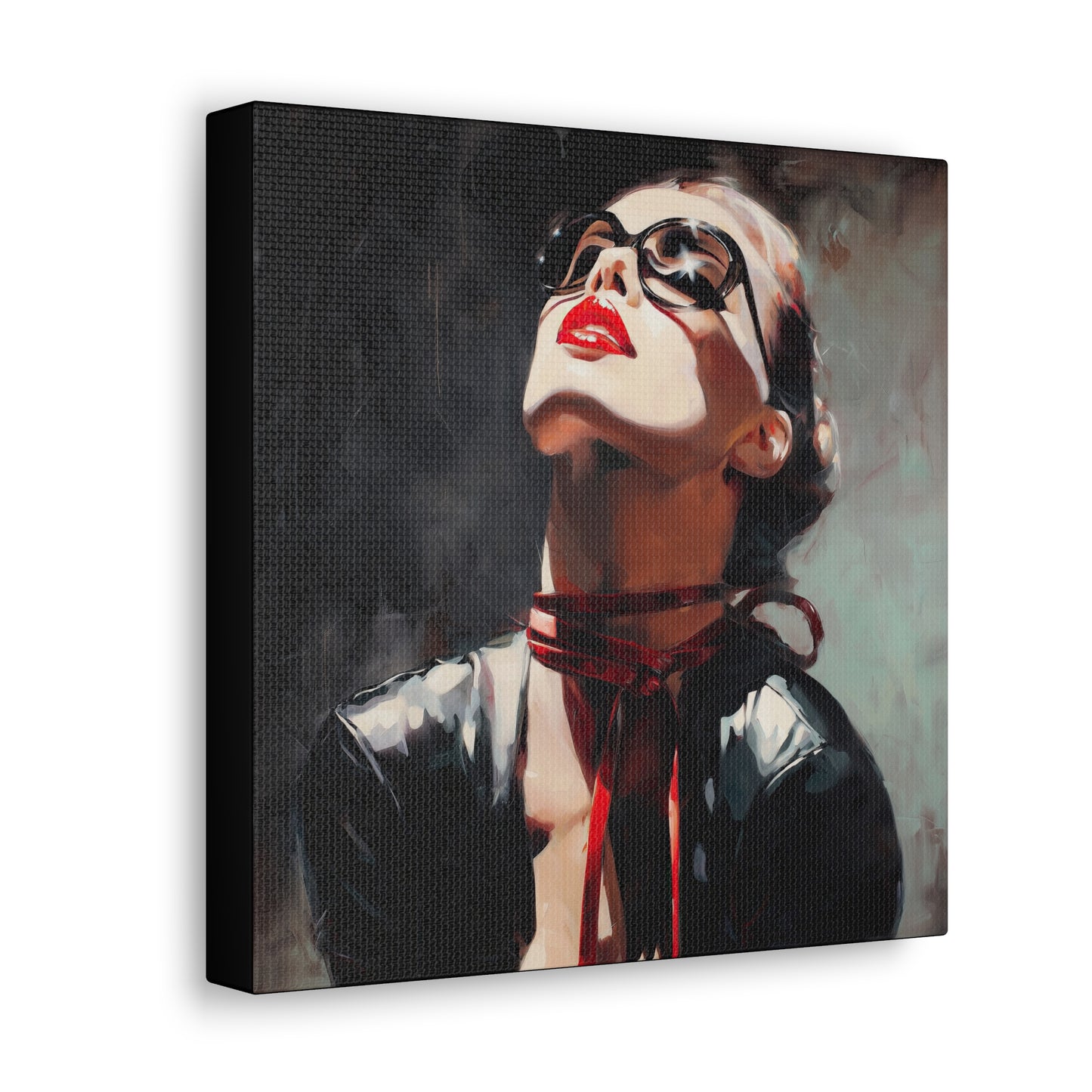 Gallery Wrapped Canvas, Ropes and Reverence Art Canvas, Erotic Shibari Art Canvas – Scarlett