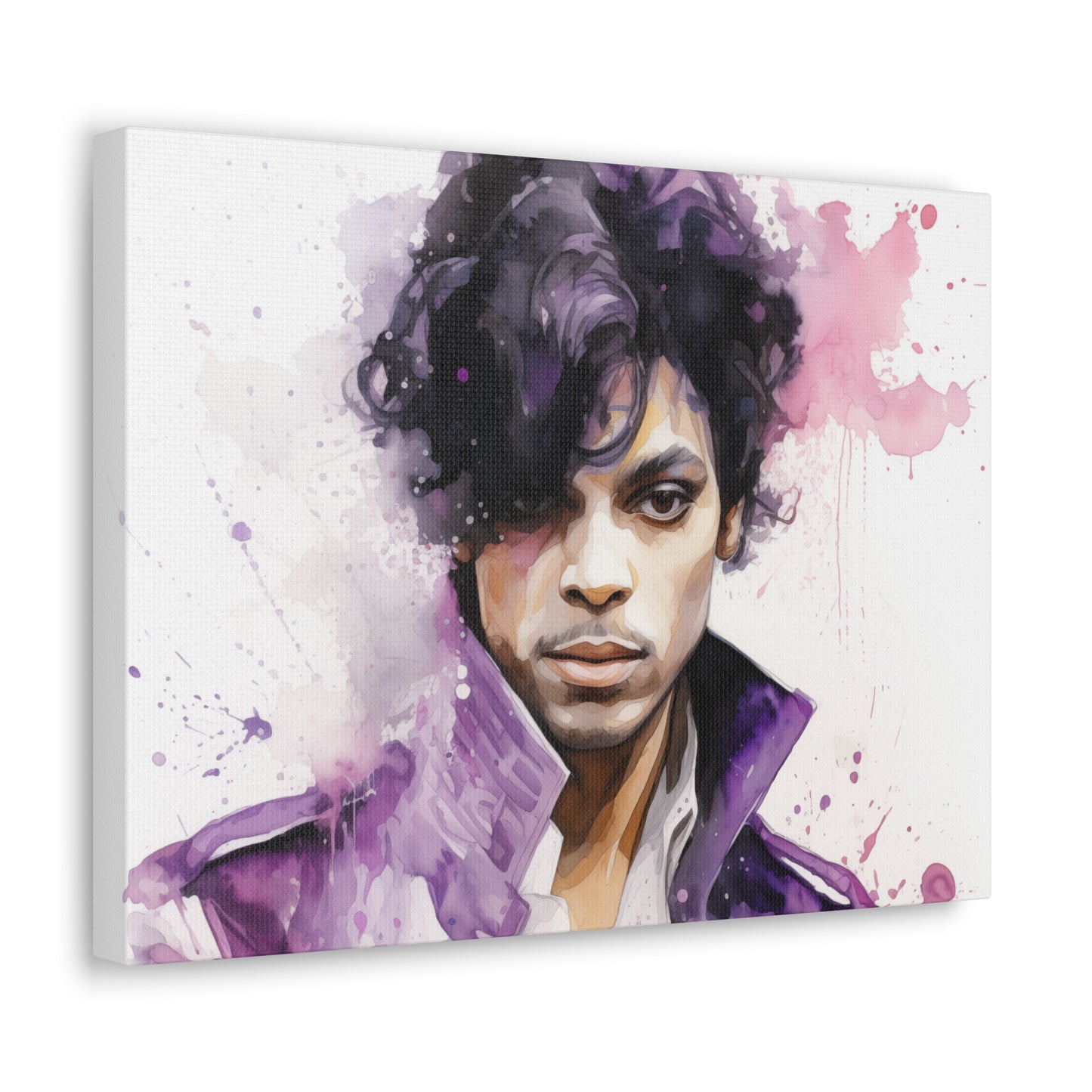 Gallery Wrapped Canvas, Celebrity Inspired, Pop Art Canvas – Prince Rogers