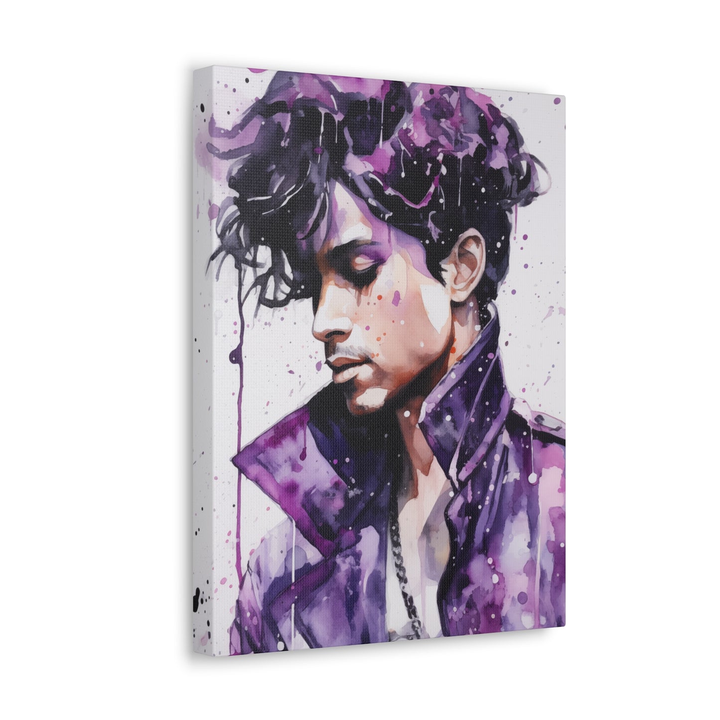 Gallery Wrapped Canvas, Celebrity Inspired, Pop Art Canvas – Prince Rogers Also