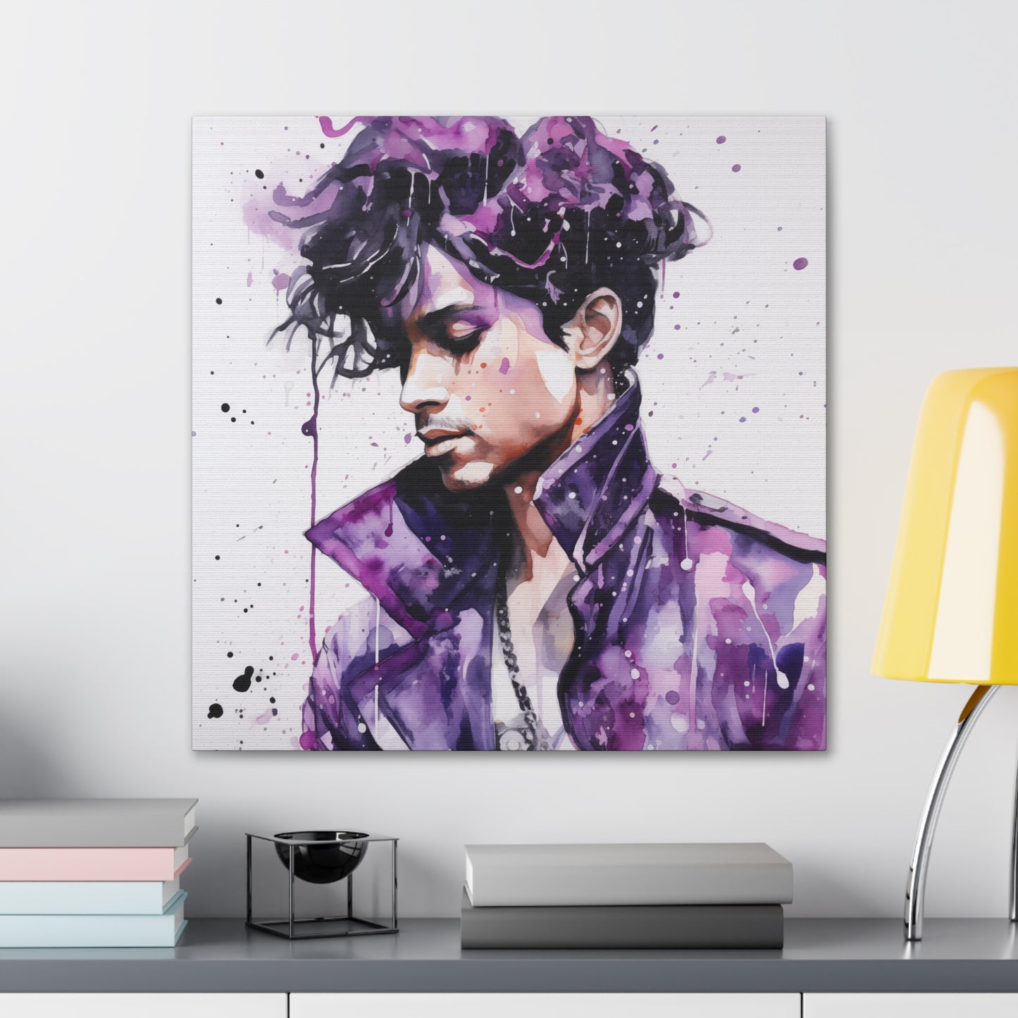 Gallery Wrapped Canvas, Celebrity Inspired, Pop Art Canvas – Prince Rogers Also