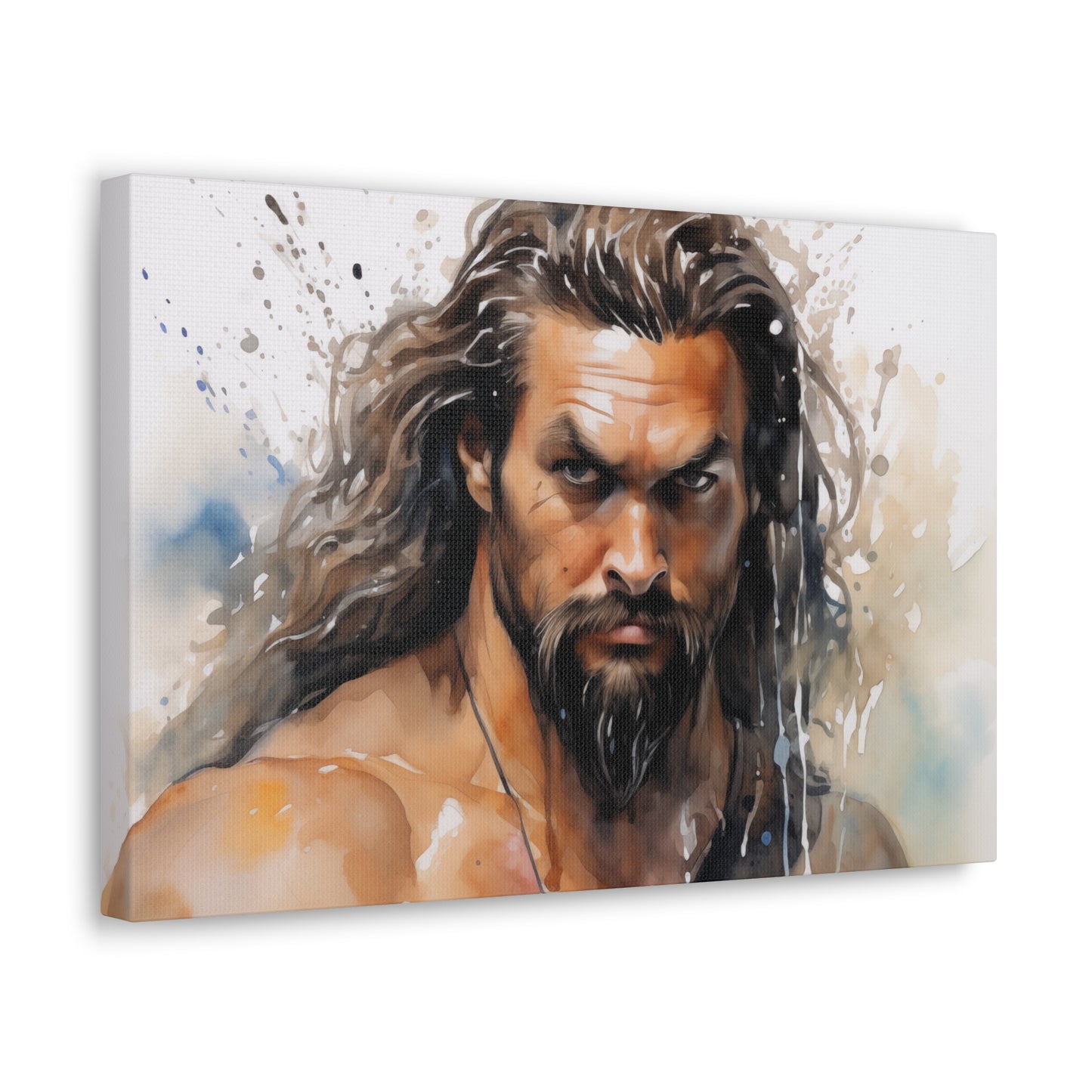 Gallery Wrapped Canvas, Celebrity Inspired, Pop Art Canvas – Jason