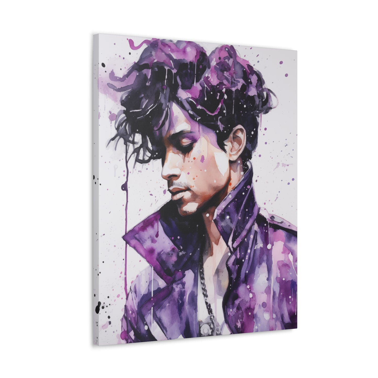 Gallery Wrapped Canvas, Celebrity Inspired, Pop Art Canvas – Prince Rogers Also