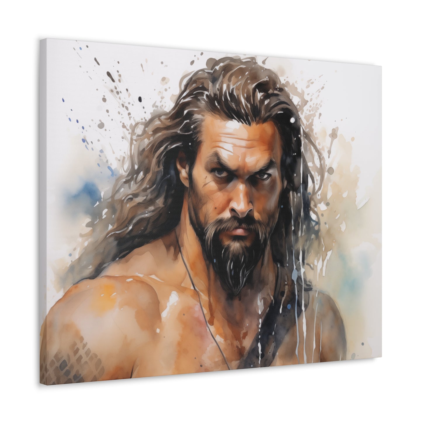 Gallery Wrapped Canvas, Celebrity Inspired, Pop Art Canvas – Jason