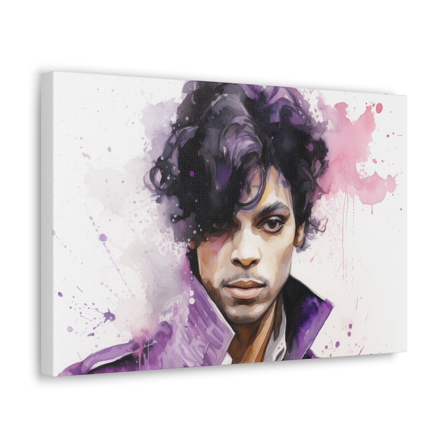 Gallery Wrapped Canvas, Celebrity Inspired, Pop Art Canvas – Prince Rogers
