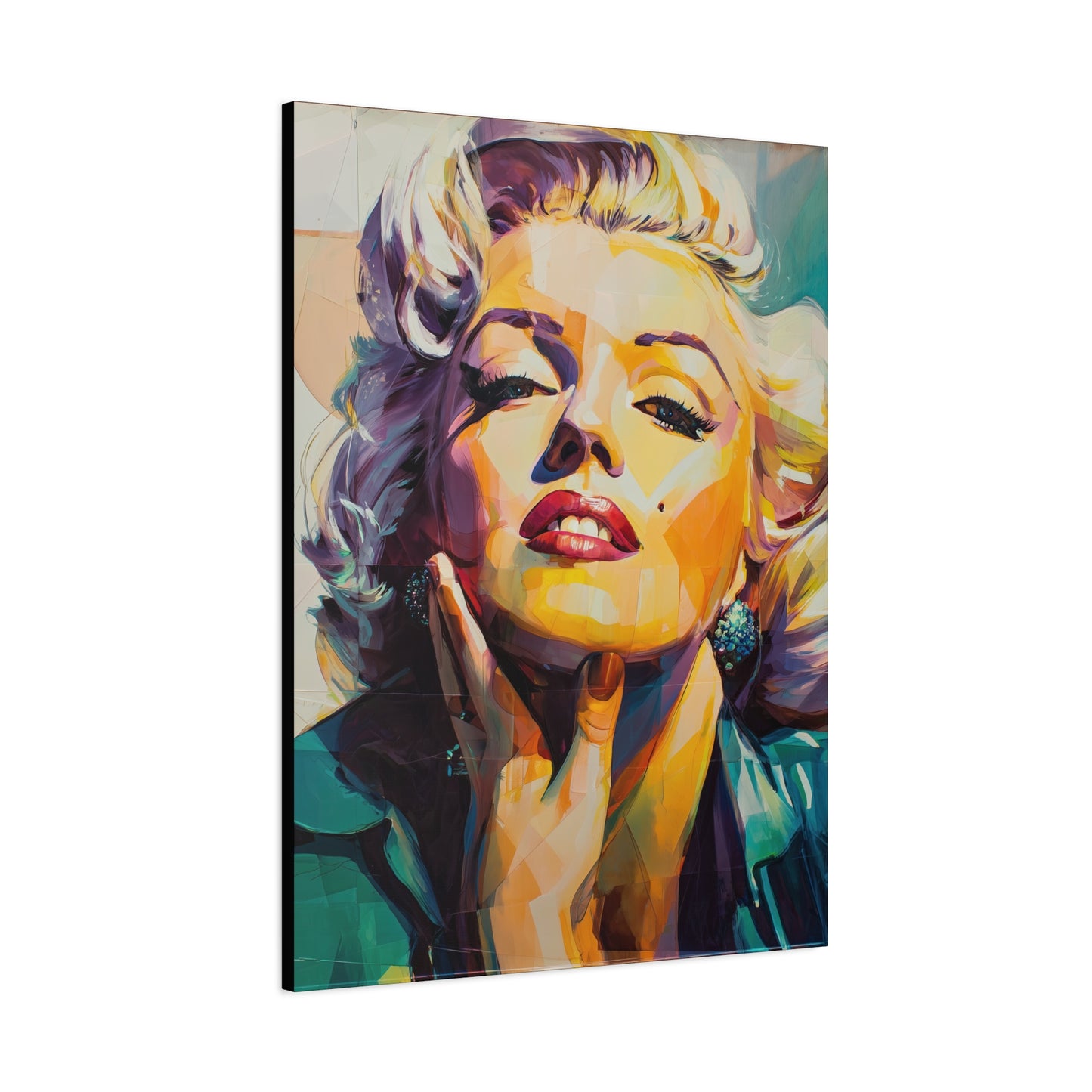 Gallery Wrapped Canvas, The Diva Project Art Canvas, Pinup Art Canvas – Marilyn Monroe - TWO