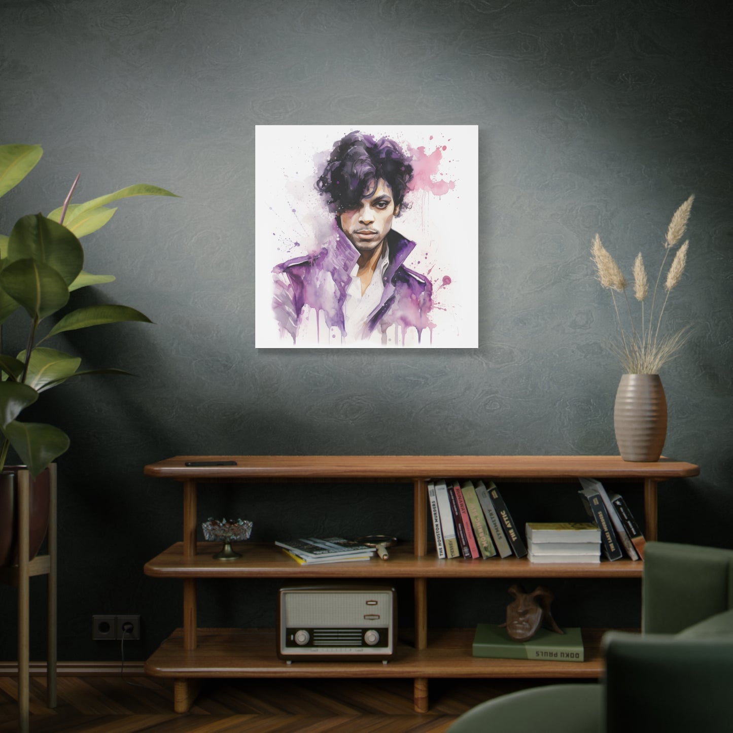 Gallery Wrapped Canvas, Celebrity Inspired, Pop Art Canvas – Prince