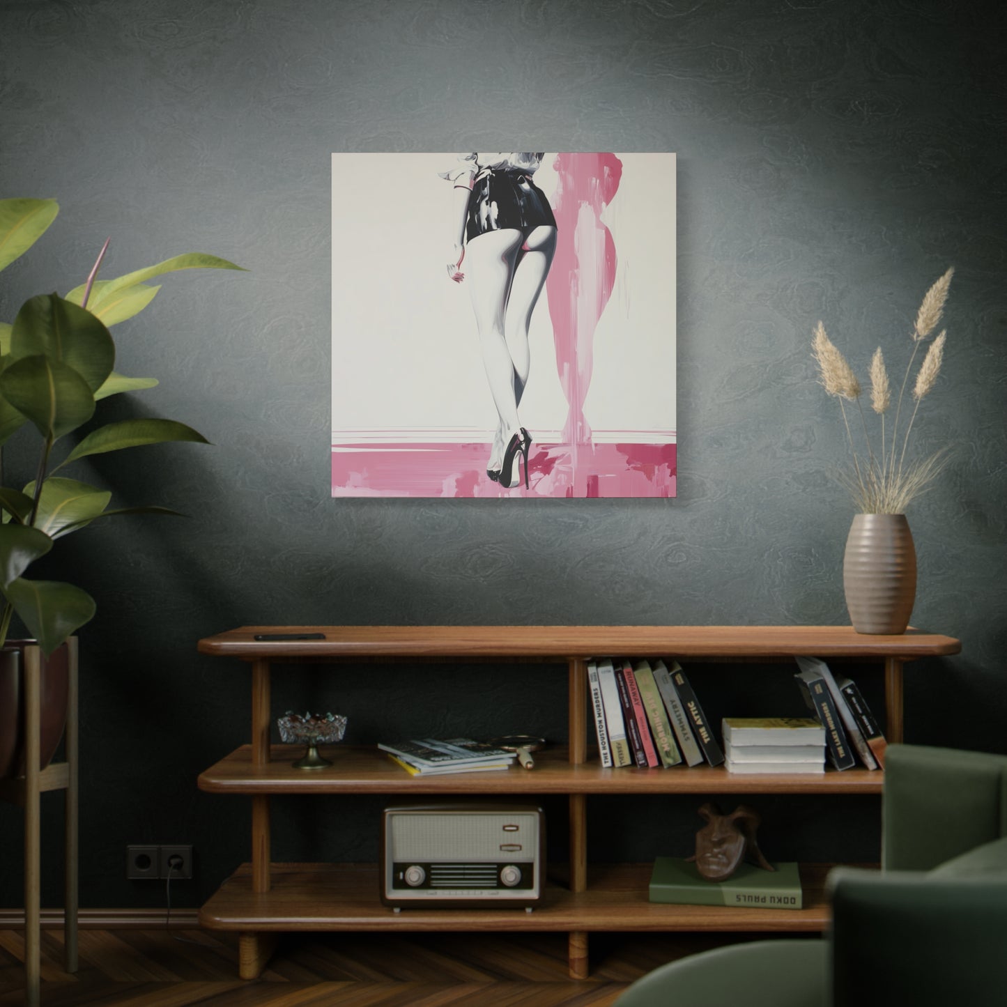 Gallery Wrapped Canvas, Tongue and Cheek Art Canvas, Naughty Girl Art Canvas –  Barbi