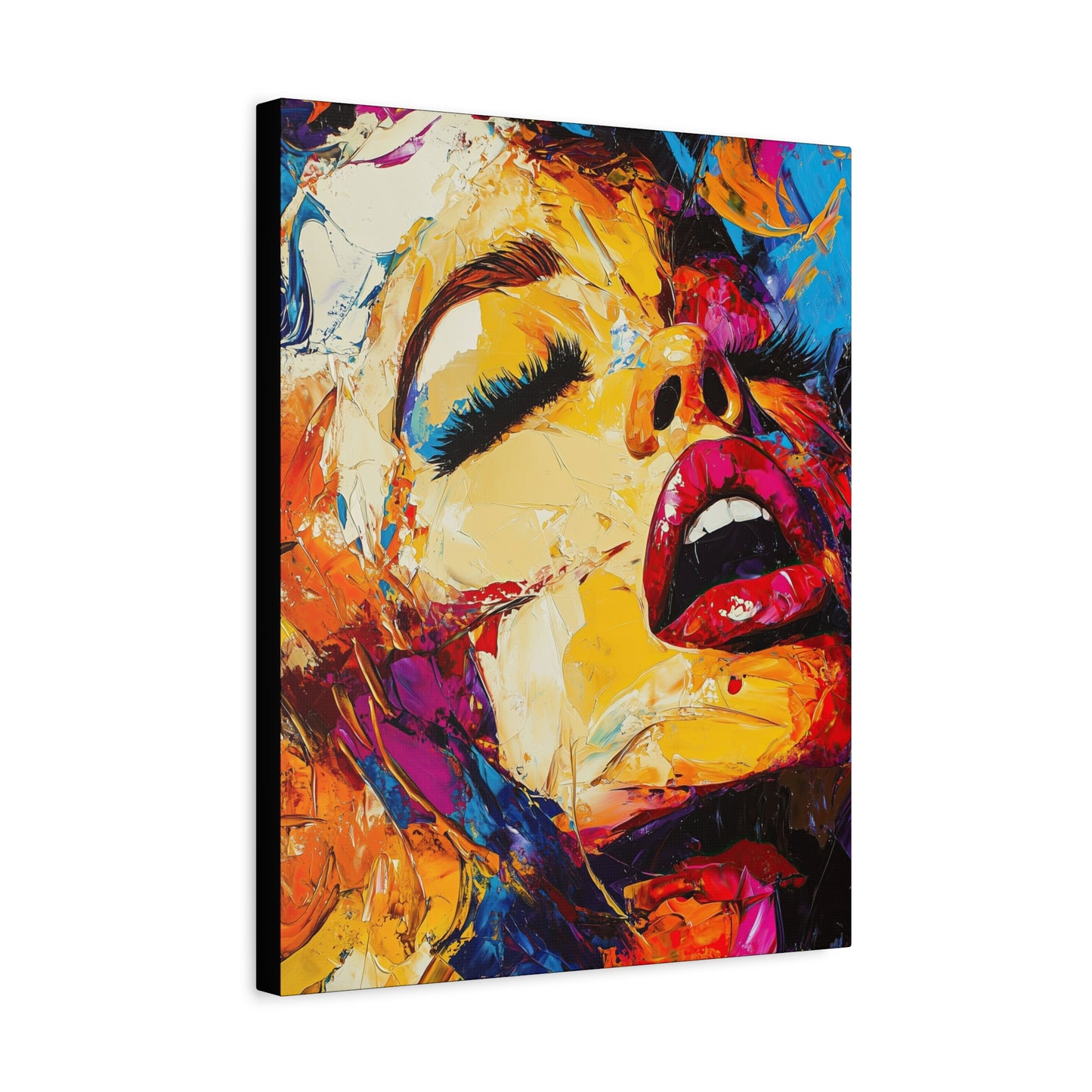 Gallery Wrapped Canvas, Guilt and Grit Adult Art Canvas, Erotic Pinup Art Canvas – Ivy