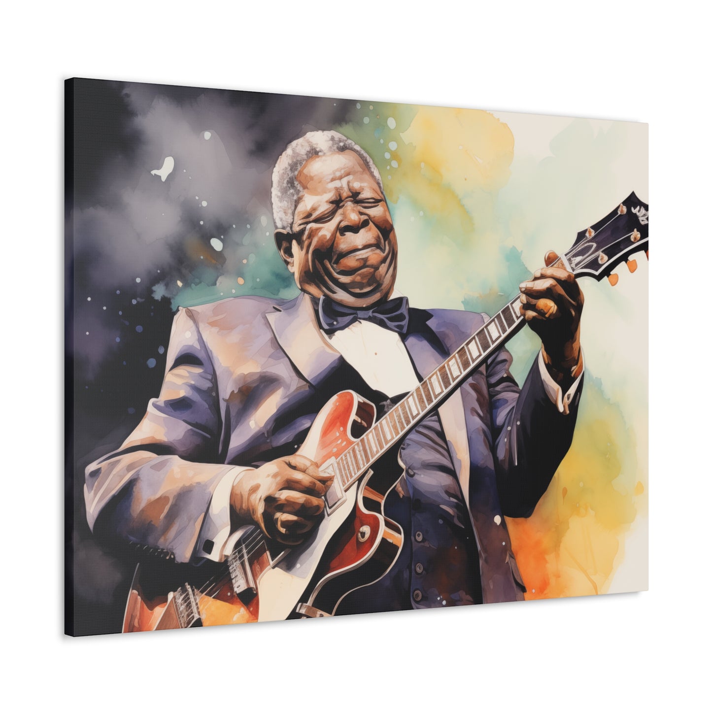 Gallery Wrapped Canvas, Celebrity Inspired, Pop Art Canvas – The King