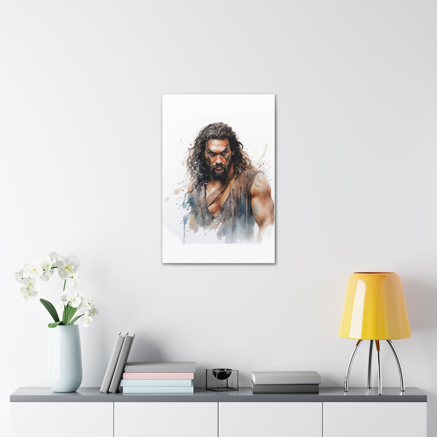Gallery Wrapped Canvas, Celebrity Inspired, Pop Art Canvas – Jason Also