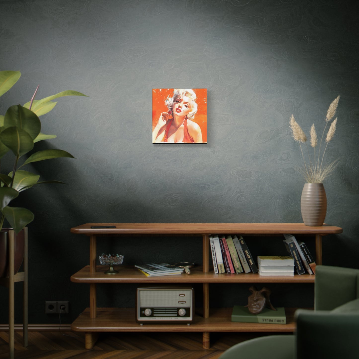 Gallery Wrapped Canvas, The Diva Project Art Canvas, Pinup Art Canvas – Marilyn Monroe - THREE