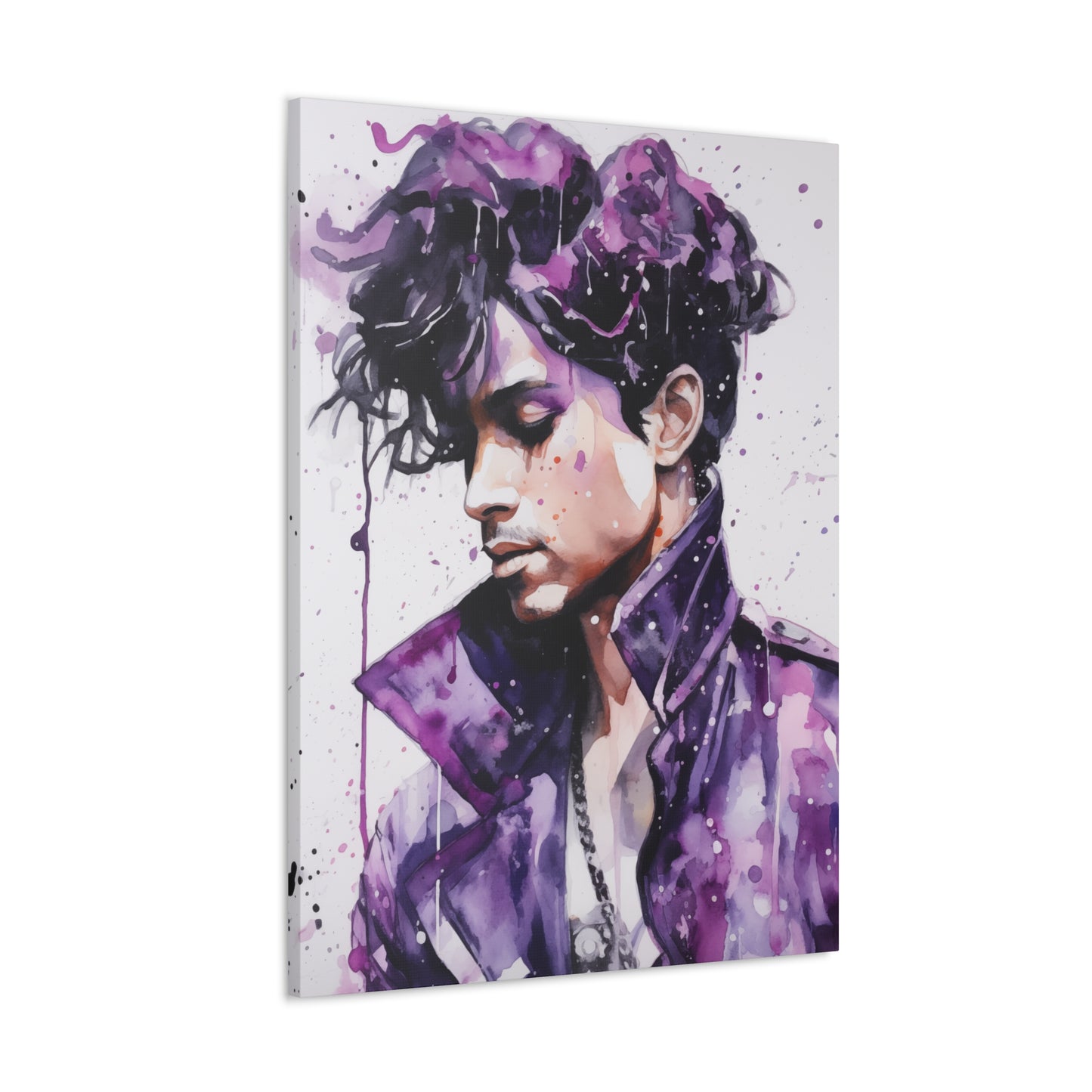 Gallery Wrapped Canvas, Celebrity Inspired, Pop Art Canvas – Prince Rogers Also